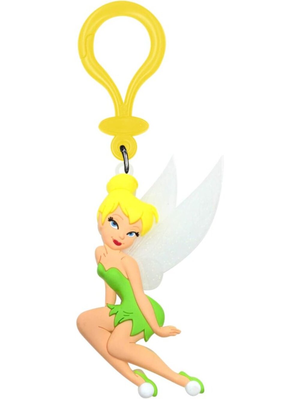 Tinker Bell Soft Touch PVC Bag Clip